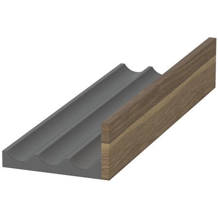Duravit Small Waveboard, Red. Depth Solid Wood American Walnut UV993907777